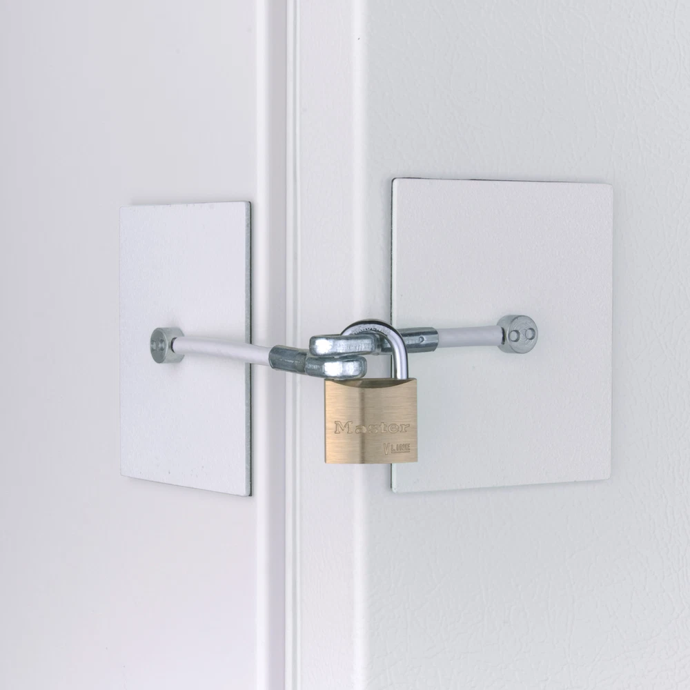 Marinelock White Chest Freezer Lock with Padlock
